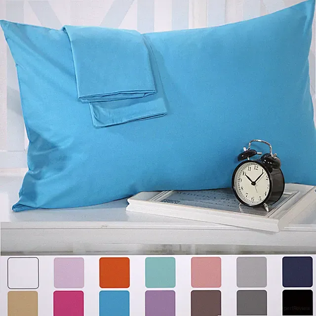 Egyptian Cotton Pillow Cases Envelope Pillowcases Standard Queen King Body