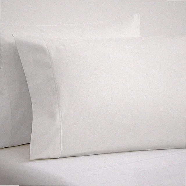 Set of 2 Pillow Cases 600 Thread Count 100% Egyptian Cotton Long Staple Pillo...